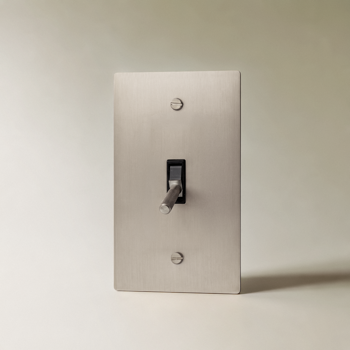 The Architectural Brass 4-Way Toggle Switch (1 to 5 Gang) - Open Box