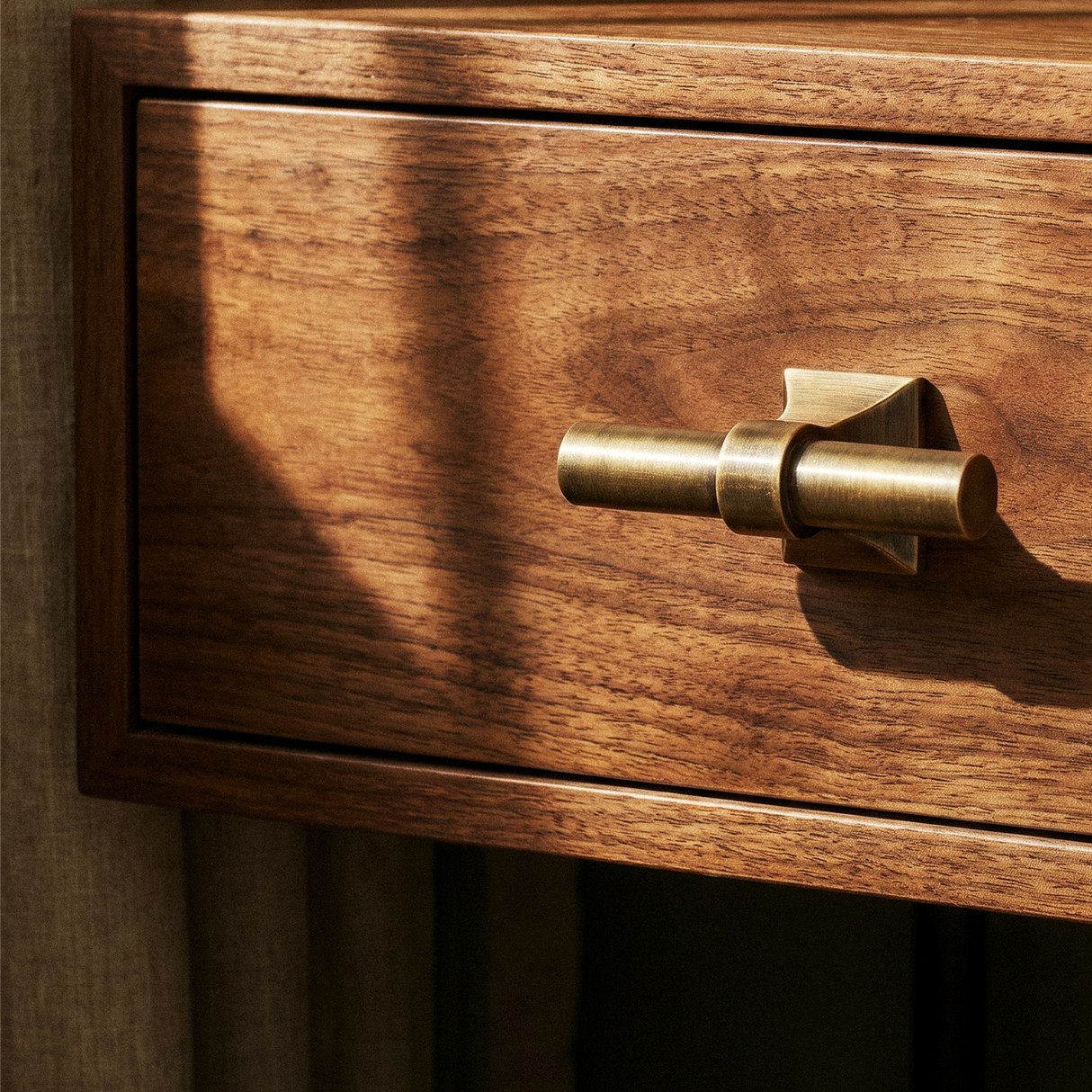 Atiq Brass Knob & Pull Bar
