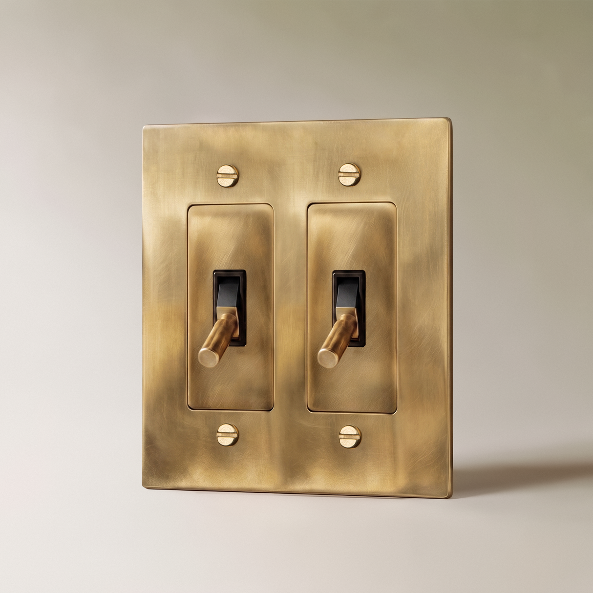 The Unlacquered Brass Toggle Switch