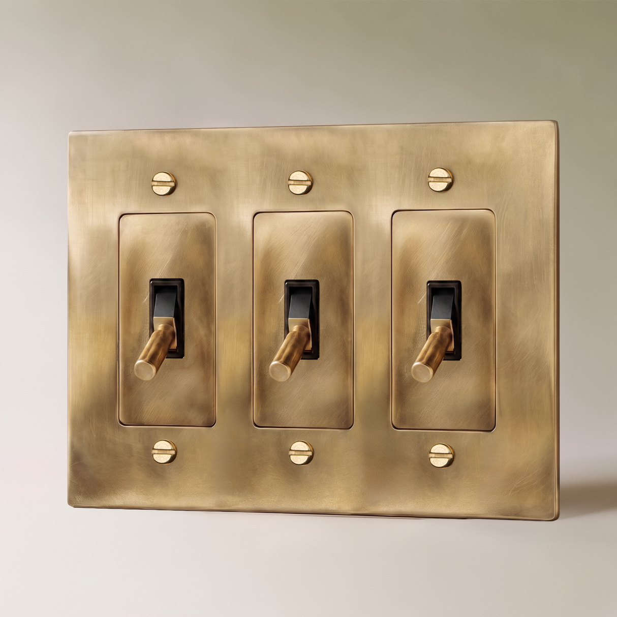 The Unlacquered Brass Toggle Switch