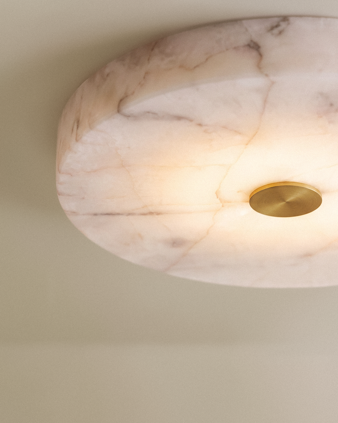 Gaba Alabaster Ceiling Light
