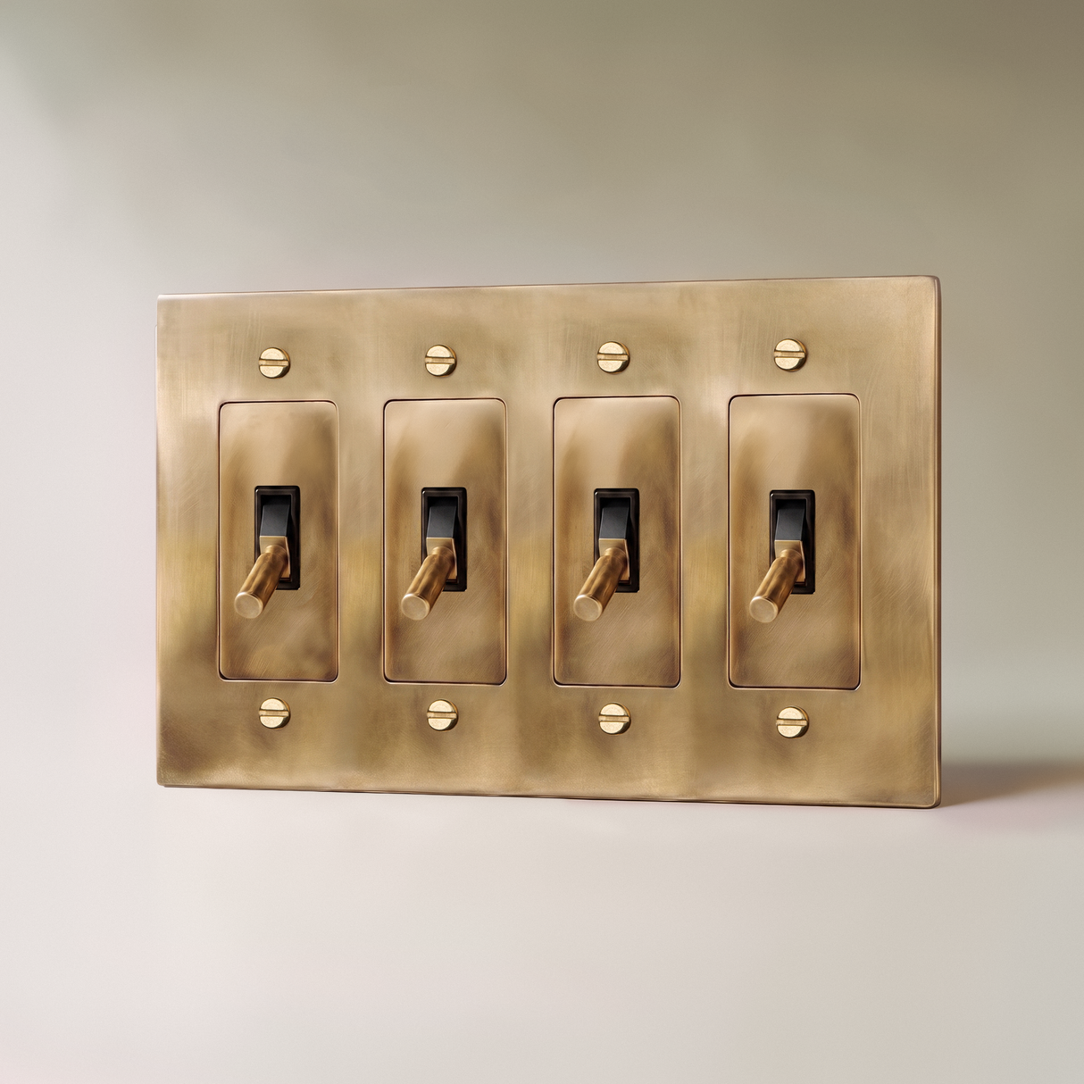The Unlacquered Brass Toggle Switch