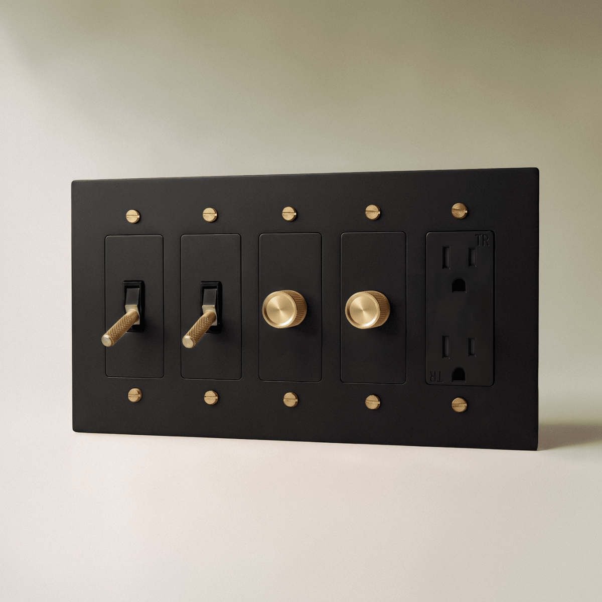Custom Brass Light Switch (Build Your Own) - Residence Supply