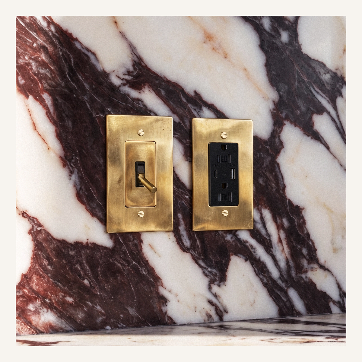 The Unlacquered Brass Plate (Unlacquered Brass) (Custom Module)
