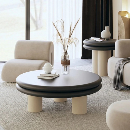 Elevate your living room with the modern sophistication of the Amim Coffee Table, a stylish centerpiece for your space.