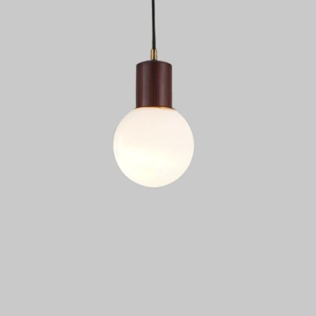 "Contemporary pendant light made from high-quality wood, suitable for entryways and modern living spaces."