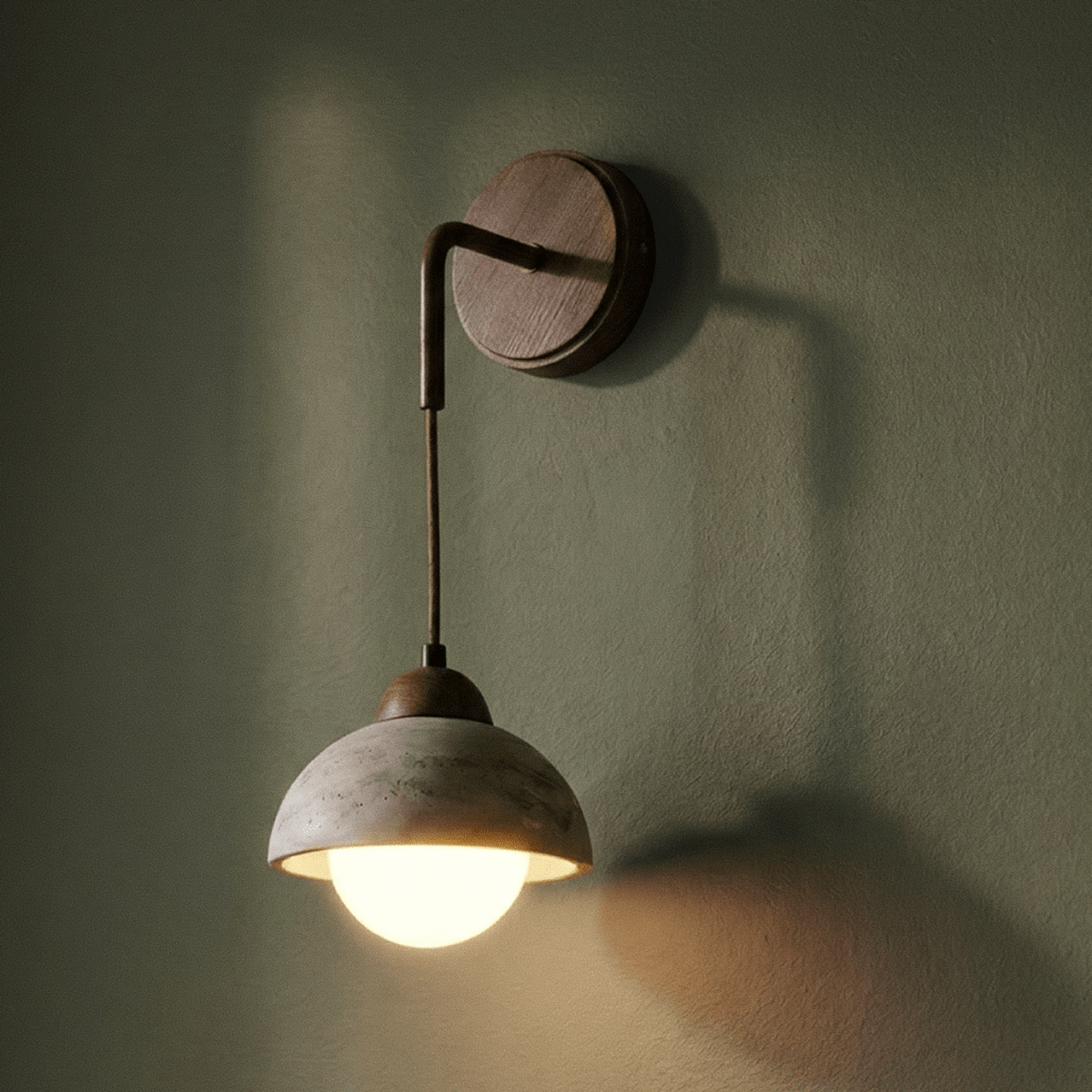 Aluria Travertine Wall Lamp - Residence Supply