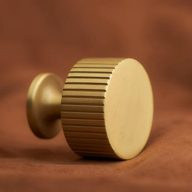 Aniq Brass Knob & Pull Bar