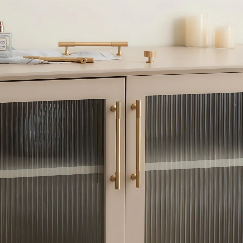 Aniq Brass Knob & Pull Bar