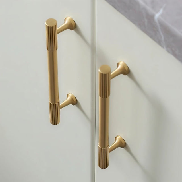 Aniq Brass Knob & Pull Bar