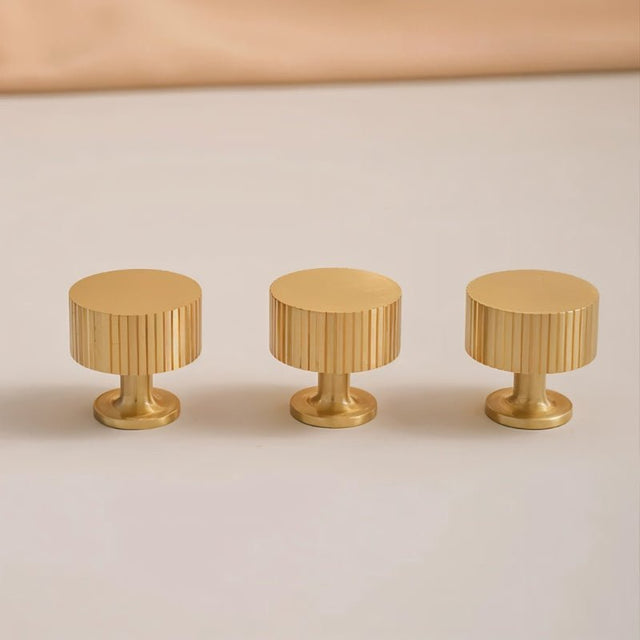 Aniq Brass Knob & Pull Bar