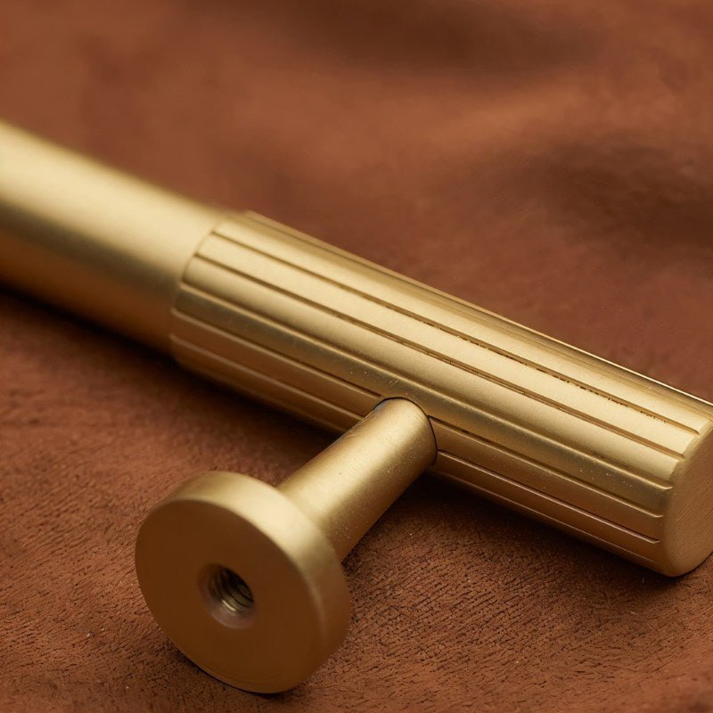 Aniq Brass Knob & Pull Bar