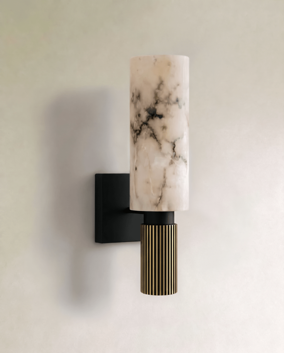 Ansu Alabaster Wall Lamp - Residence Supply