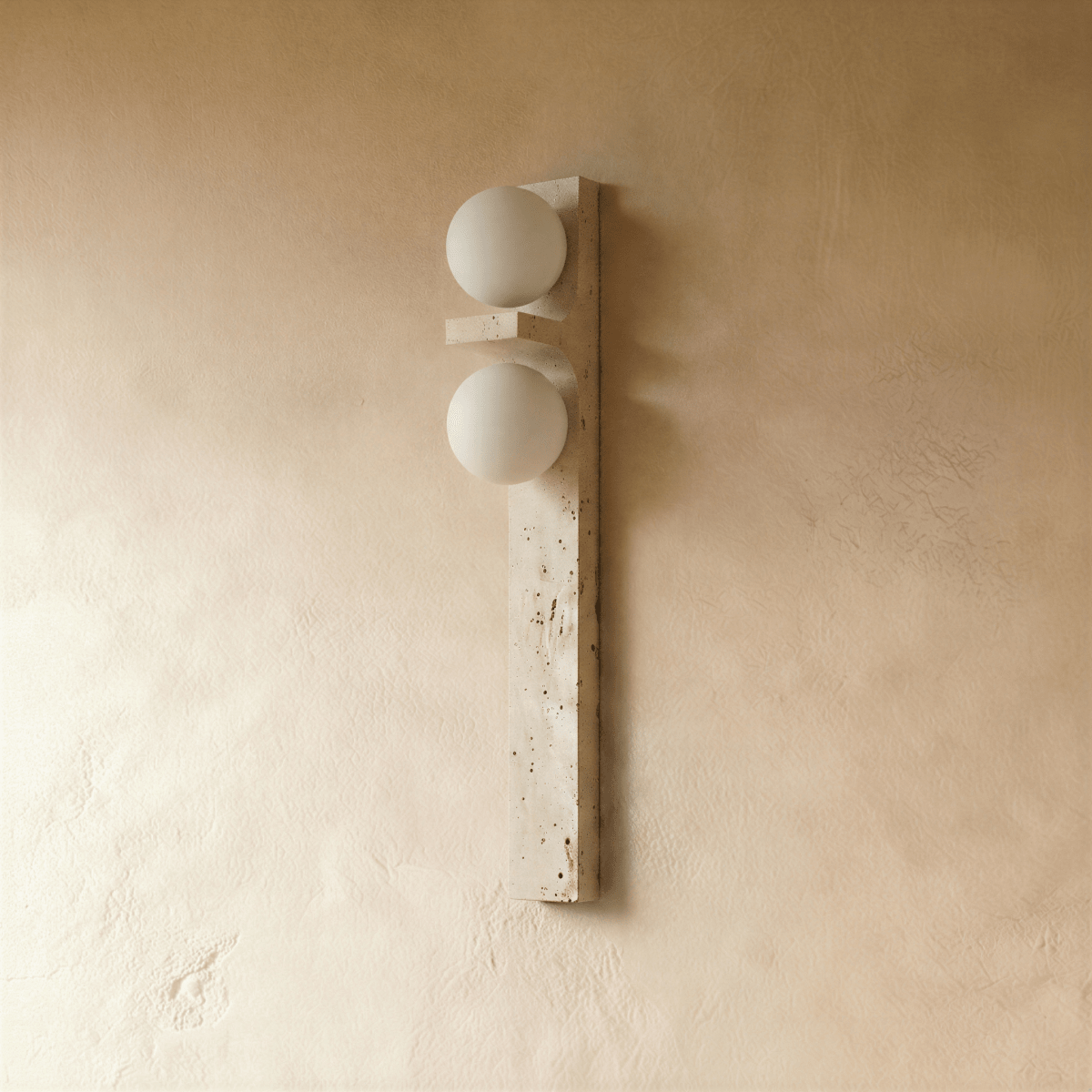 Aryil Travertine Wall Lamp - Residence Supply