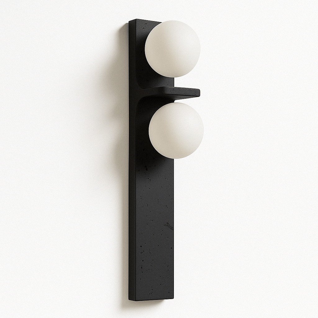 Aryil Travertine Wall Lamp - Residence Supply