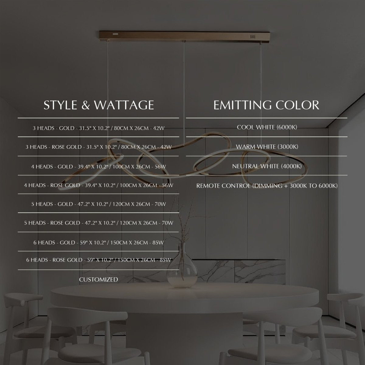 Astratta Chandelier - Residence Supply