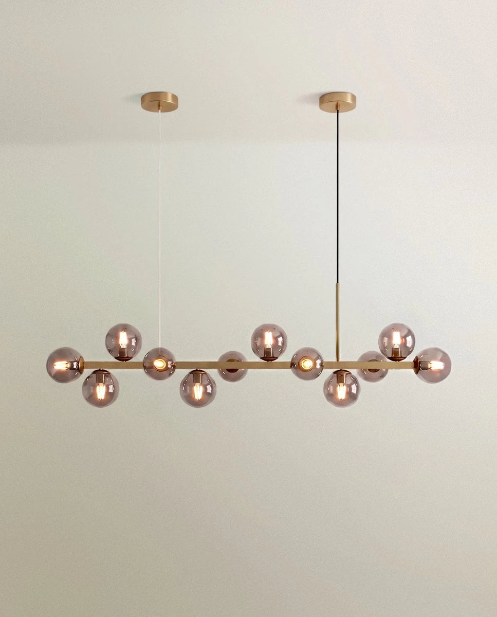 Astronex Linear Chandelier - Residence Supply