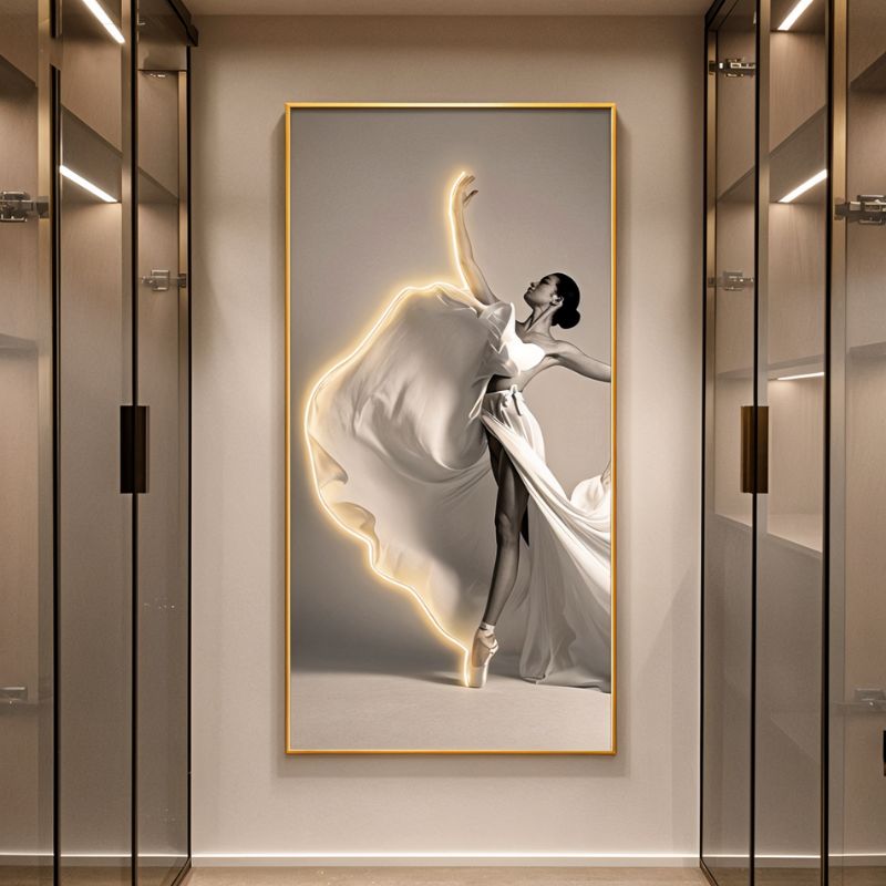 Ballet Lines Illuminated Art