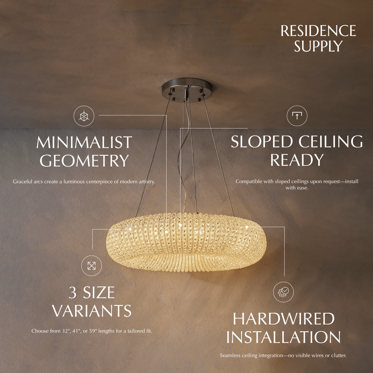 Baros Chandelier - Residence Supply
