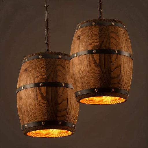 Barrel Pendant Light - Modern Lighting
