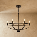Basit Metal Chandelier