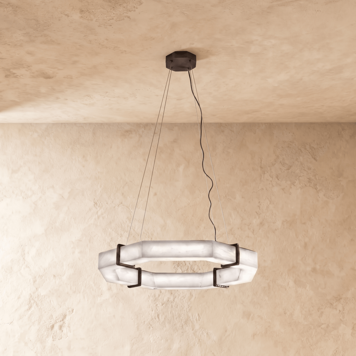 Belos Alabaster Chandelier - Residence Supply