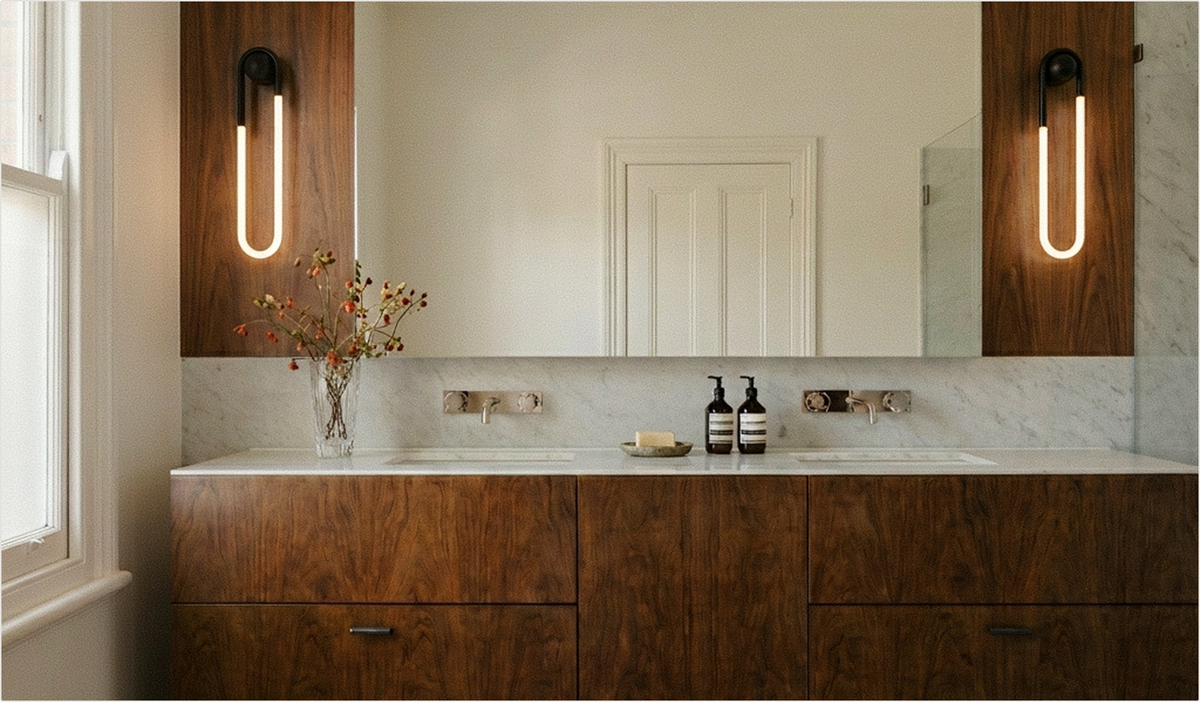 Black Bathroom Light Fixtures