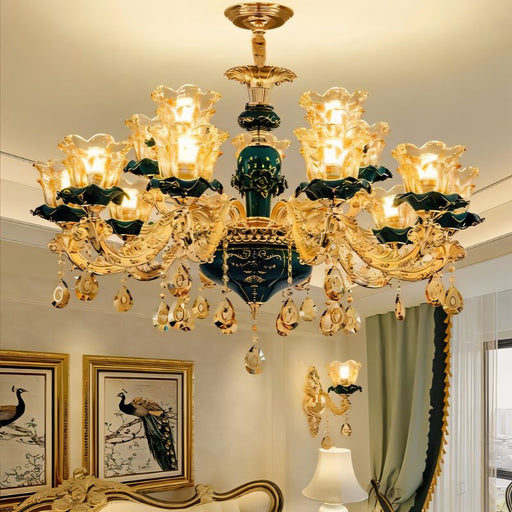 Blanche Chandelier - Green - Residence Supply
