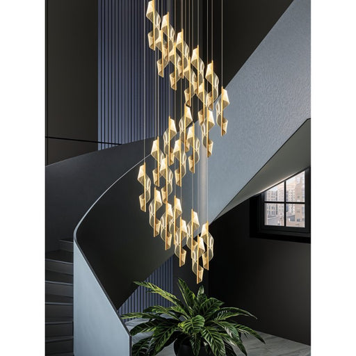 Boukla Chandelier for Staircase Lighting - Residence Supply