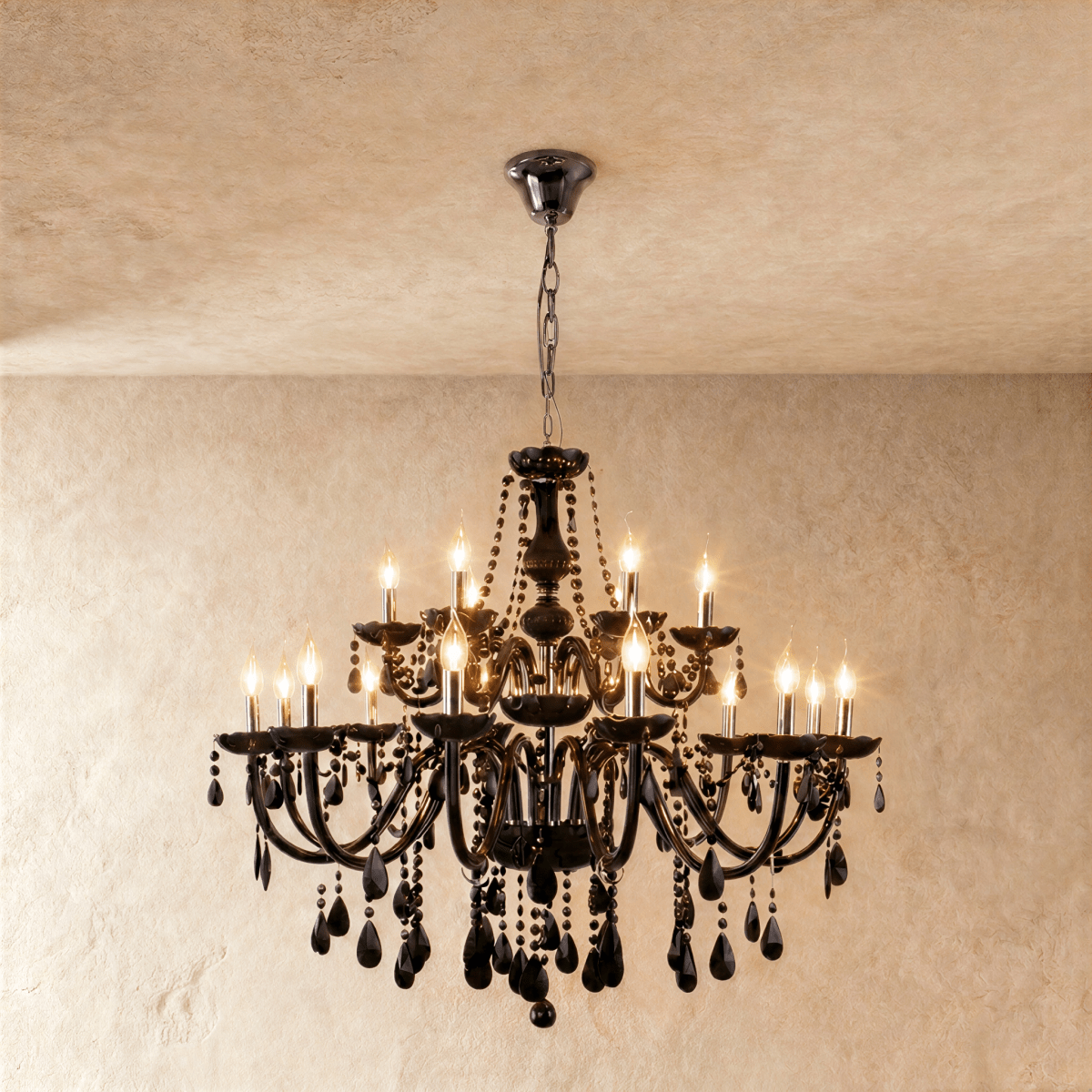 Brigitte Chandelier - Black - Residence Supply