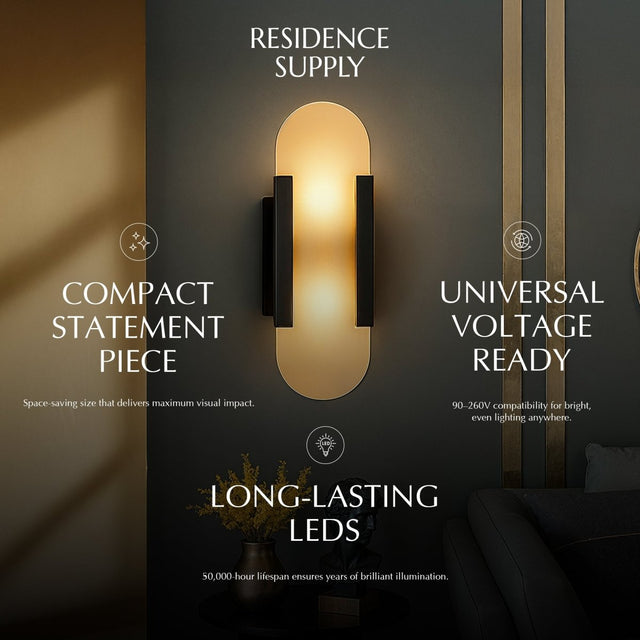 Cecelia Alabaster Wall Lamp - Residence Supply