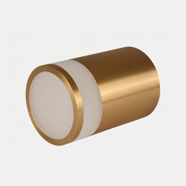 "Cylindrical ceiling light featuring a clean, modern design with even, soft lighting, perfect for enhancing the ambiance in living rooms or offices."