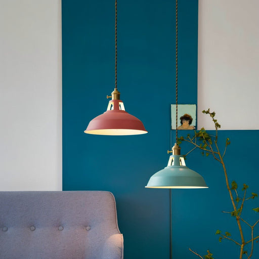 Color Block Shade Pendant Light - Living Room Lighting