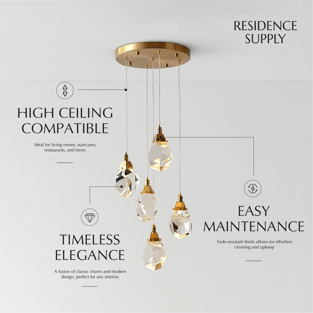 Cristal Chandelier - Residence Supply