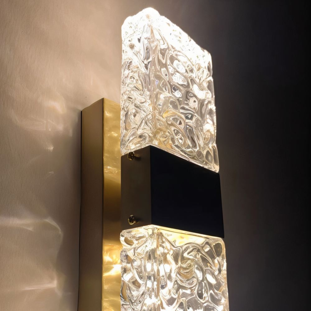 Lámpara de pared Crystallum