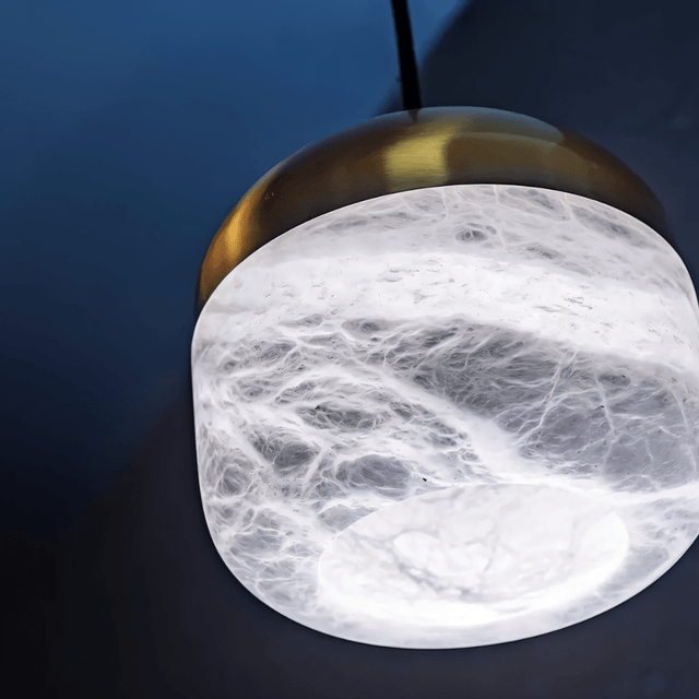 Custom Asta Alabaster Pendant Light - Residence Supply