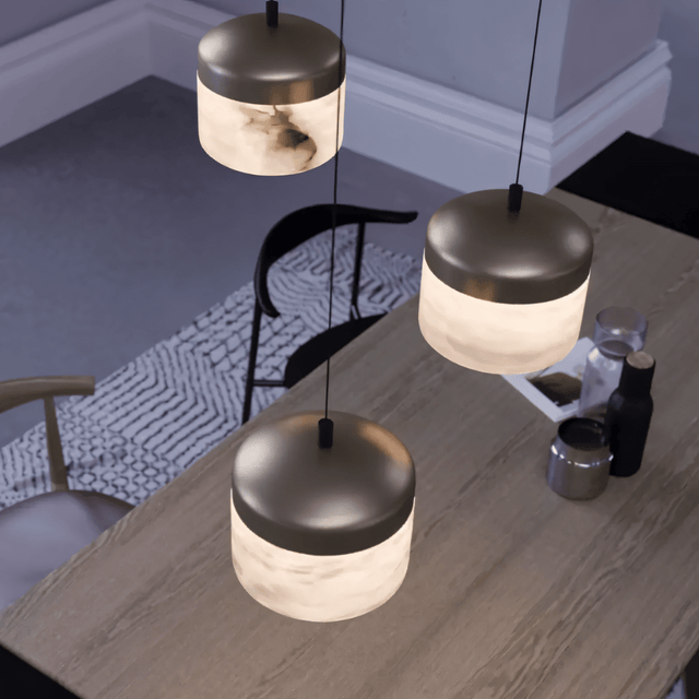 Custom Asta Alabaster Pendant Light - Residence Supply