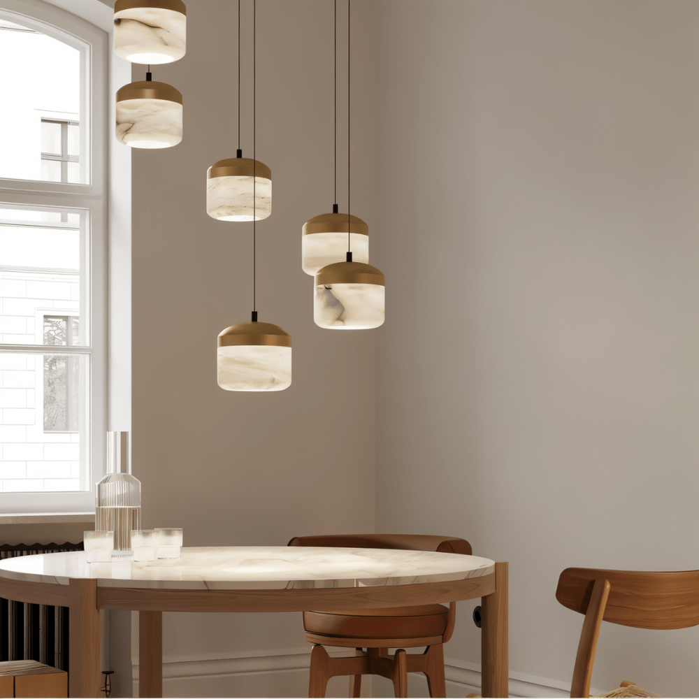 Custom Asta Alabaster Pendant Light - Residence Supply