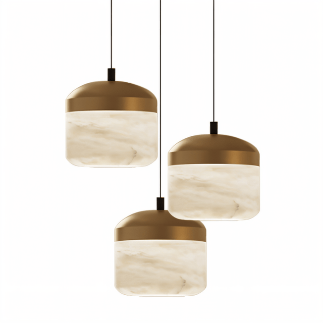 Custom Asta Alabaster Pendant Light - Residence Supply