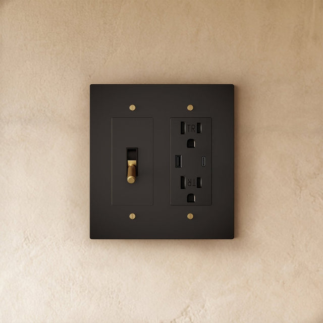 Custom Brass Light Switch (Build Your Own) - Residence Supply