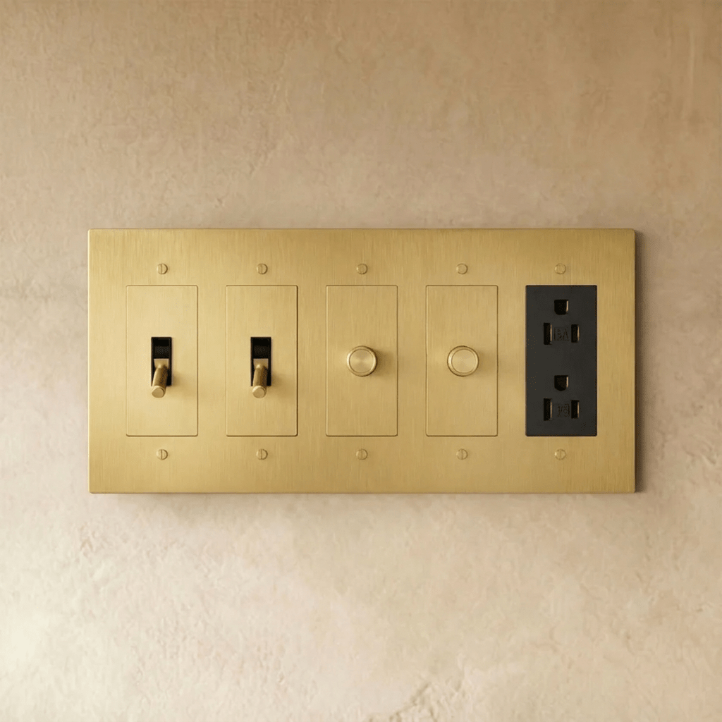 Custom Brass Light Switch (Build Your Own) - Residence Supply