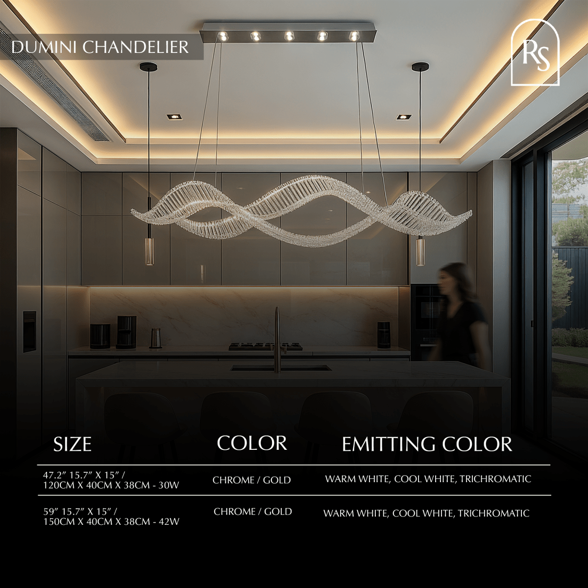 Dumini Chandelier - Residence Supply