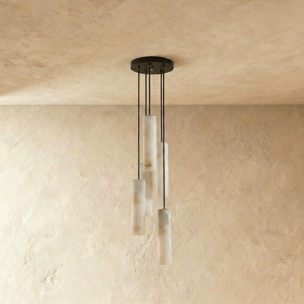 Entokei Alabaster Chandelier Light - Residence Supply