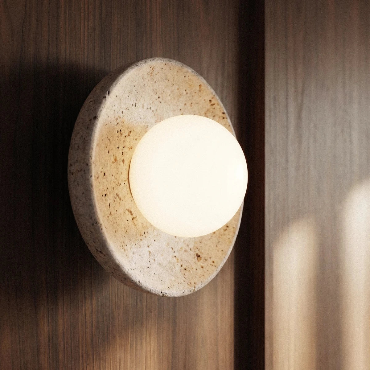 Eretoq Travertine Lamp - Residence Supply