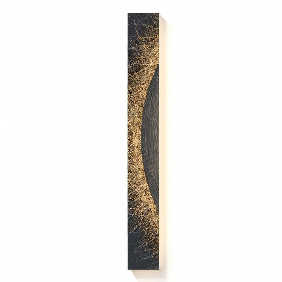 Etched Steel Illuminated Art