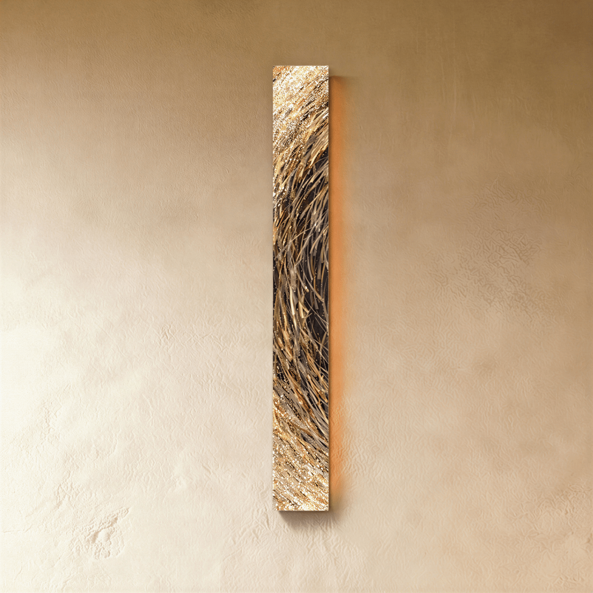 Etched Steel Illuminated Art - Residence Supply