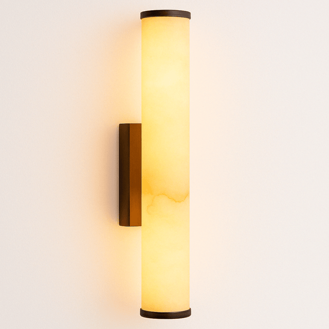 Falynis Alabaster Wall Lamp - Residence Supply