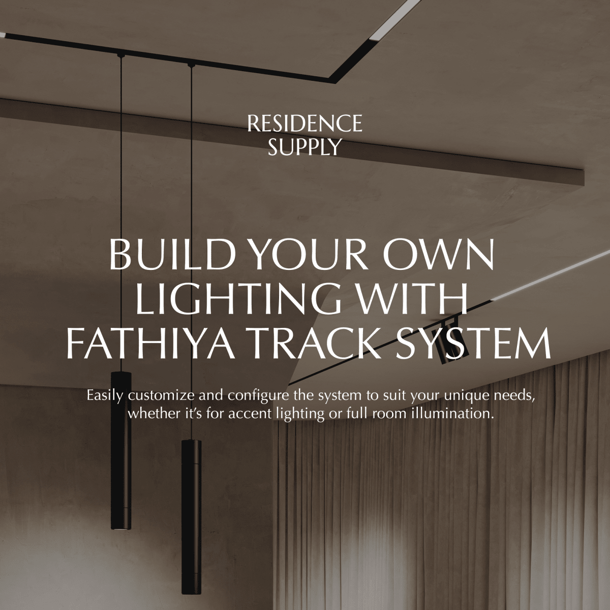 Fathiya Track Light System - Residence Supply