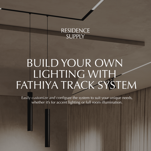 Fathiya Track Light System - Residence Supply