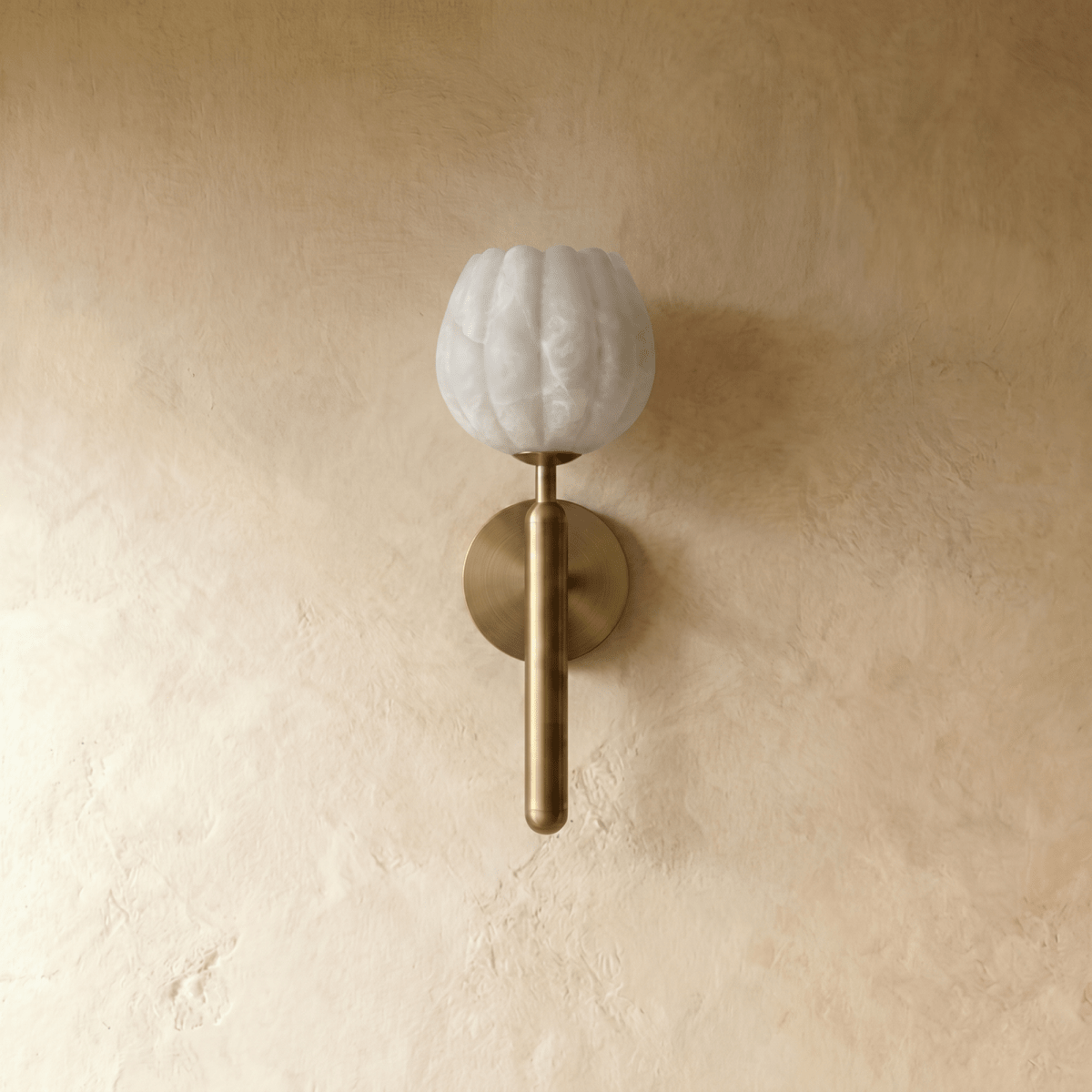 Flora Alabaster Wall Lamp - Residence Supply
